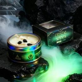 Vela aromatizada Labradorita-AROMA CRYSTAL